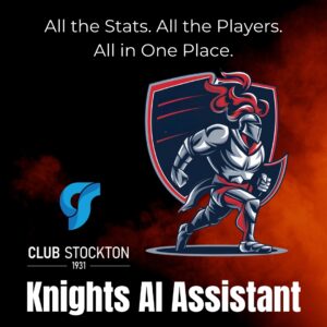 Club Stockton's KNIGHTS AI ASSISTANT Is Live! Get all the latest on the Newcastle Knights in one place! From squad stats and player insights to match results and the full season draw—our AI-powered assistant has everything you need! Try the Knights AI Assistant Now!